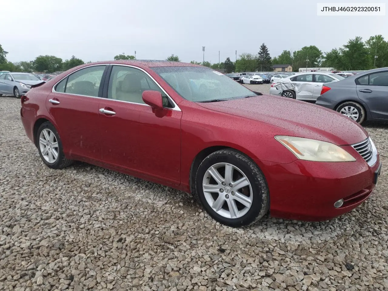 2009 Lexus Es 350 VIN: JTHBJ46G292320051 Lot: 57298115