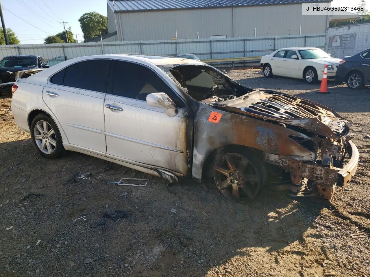 2009 Lexus Es 350 VIN: JTHBJ46G592313465 Lot: 59911205