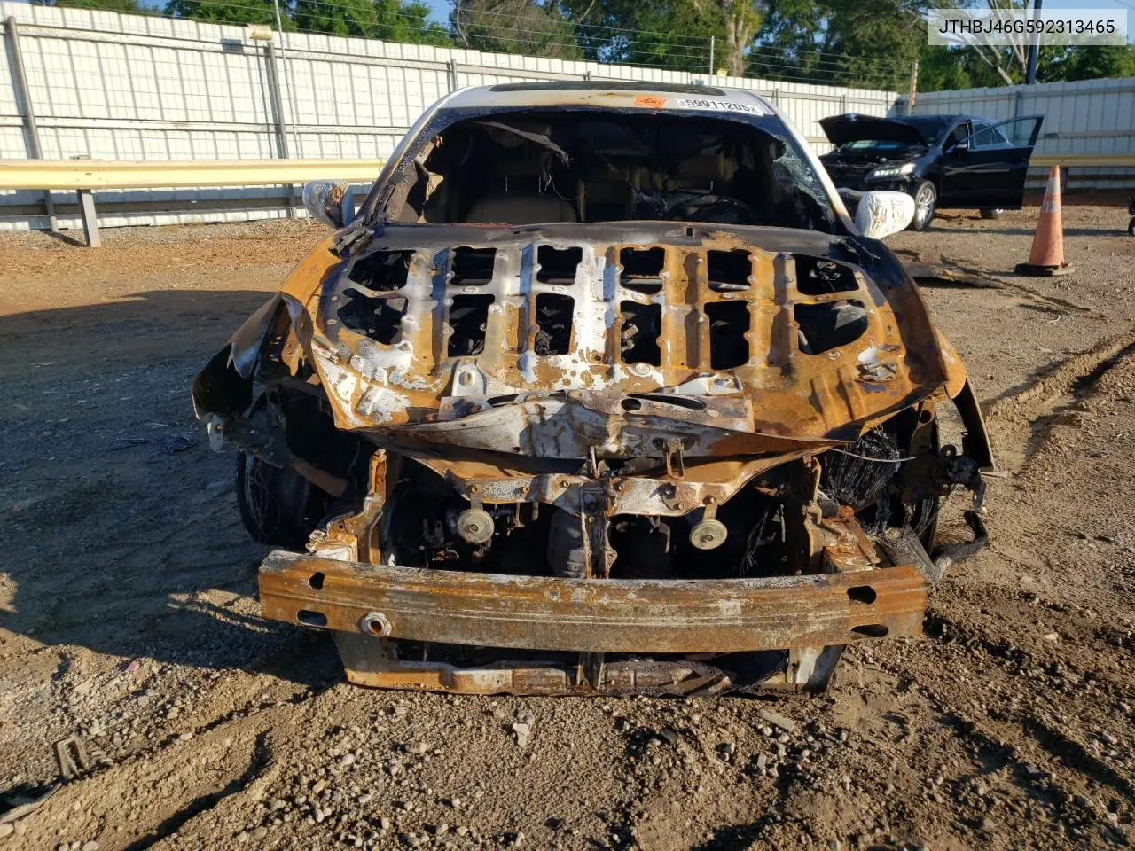 2009 Lexus Es 350 VIN: JTHBJ46G592313465 Lot: 59911205
