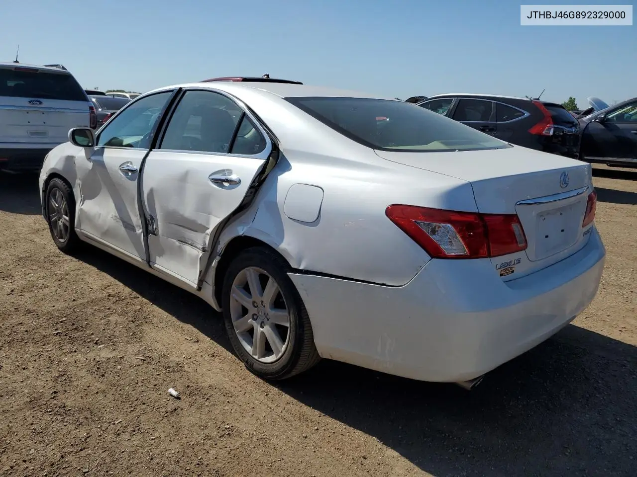 2009 Lexus Es 350 VIN: JTHBJ46G892329000 Lot: 62450295