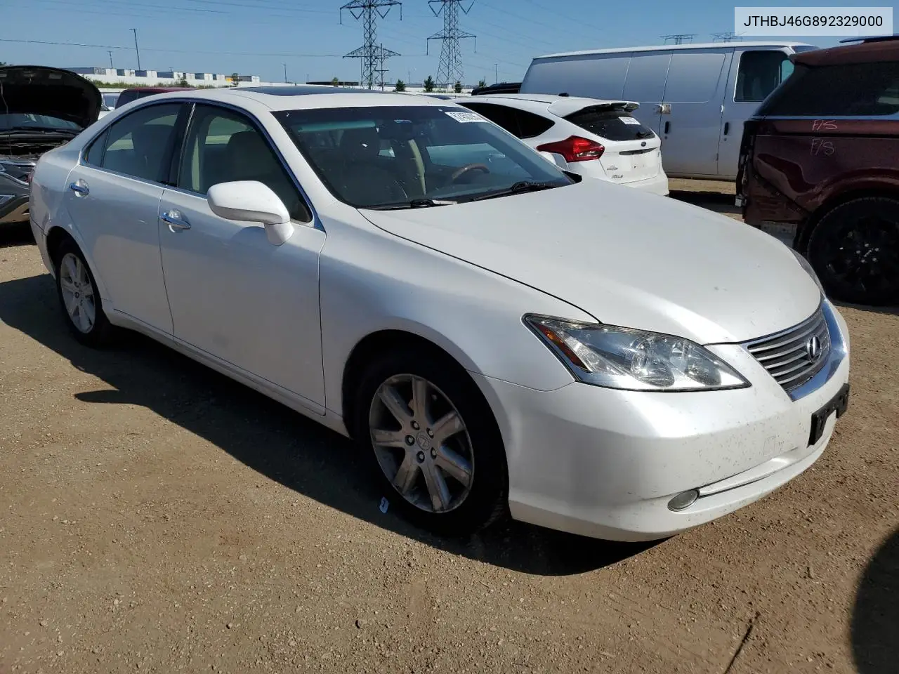 2009 Lexus Es 350 VIN: JTHBJ46G892329000 Lot: 62450295