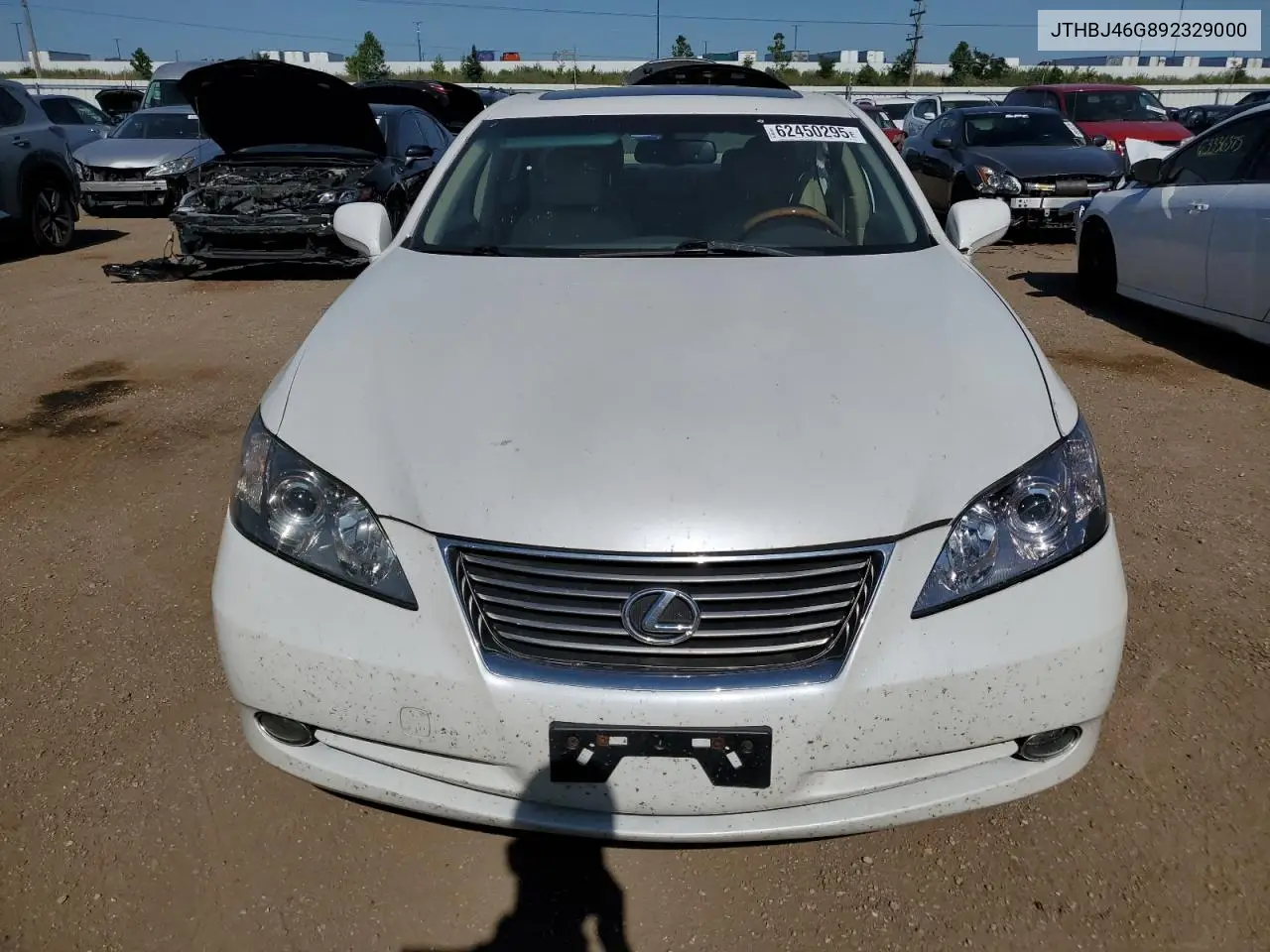 2009 Lexus Es 350 VIN: JTHBJ46G892329000 Lot: 62450295