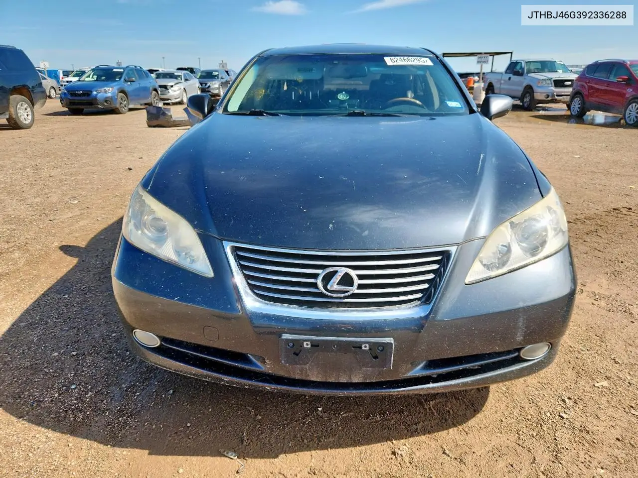 2009 Lexus Es 350 VIN: JTHBJ46G392336288 Lot: 62466295