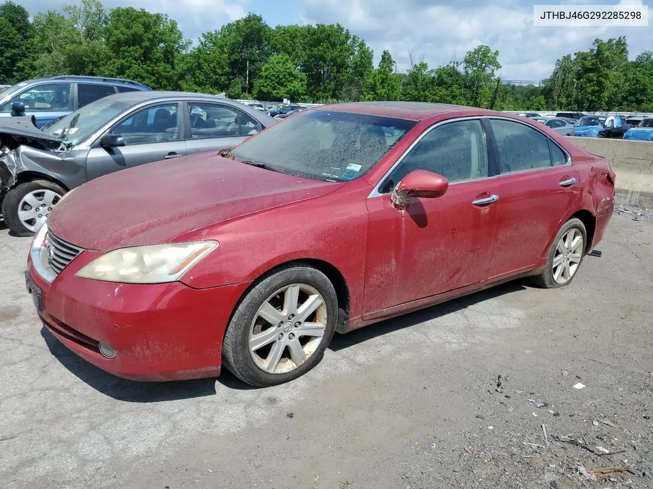2009 Lexus Es 350 VIN: JTHBJ46G292285298 Lot: 63025825