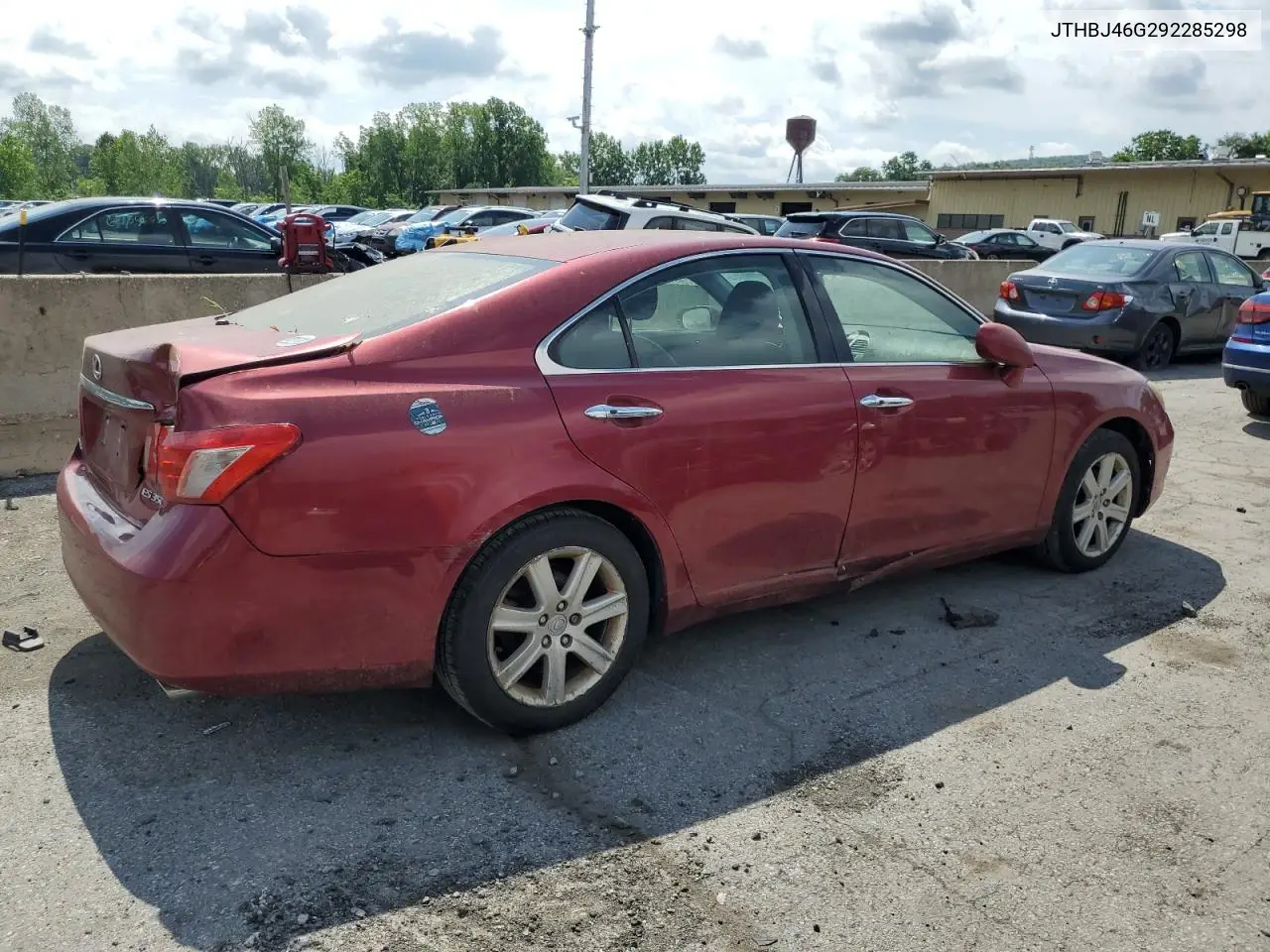 2009 Lexus Es 350 VIN: JTHBJ46G292285298 Lot: 63025825