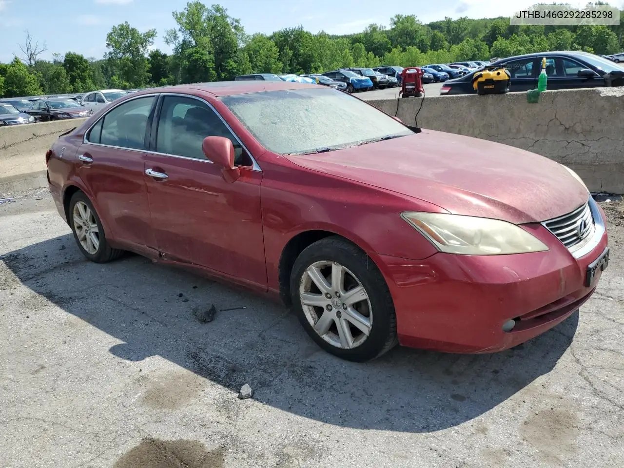 2009 Lexus Es 350 VIN: JTHBJ46G292285298 Lot: 63025825