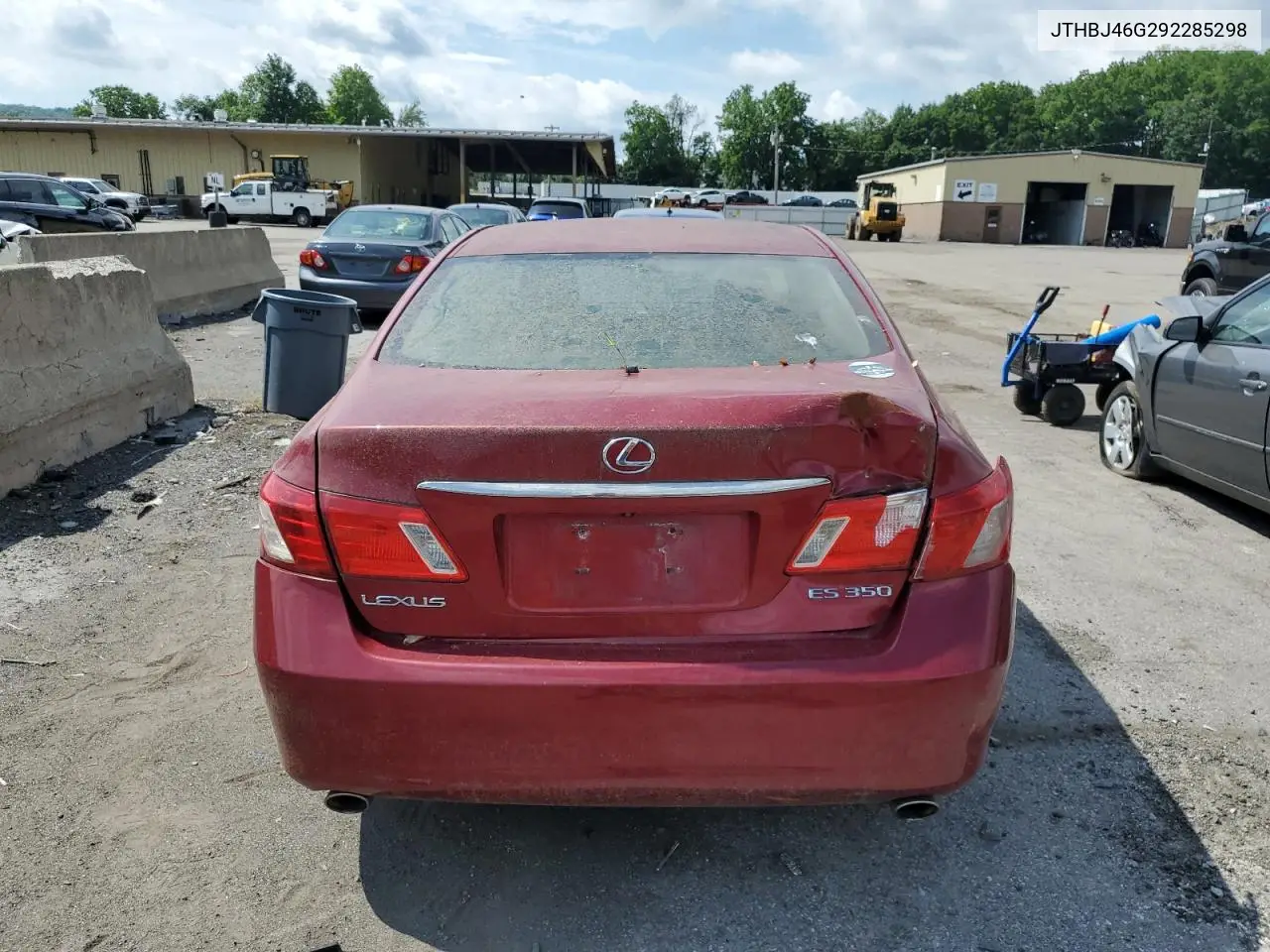 2009 Lexus Es 350 VIN: JTHBJ46G292285298 Lot: 63025825