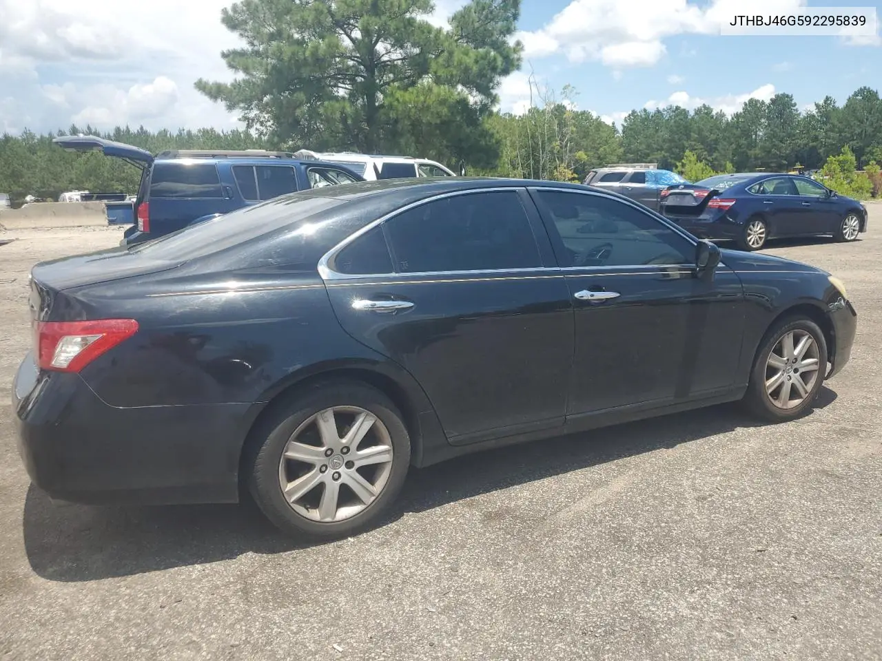 2009 Lexus Es 350 VIN: JTHBJ46G592295839 Lot: 63049565