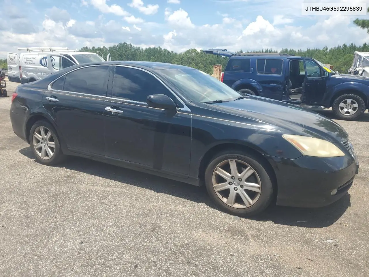 2009 Lexus Es 350 VIN: JTHBJ46G592295839 Lot: 63049565