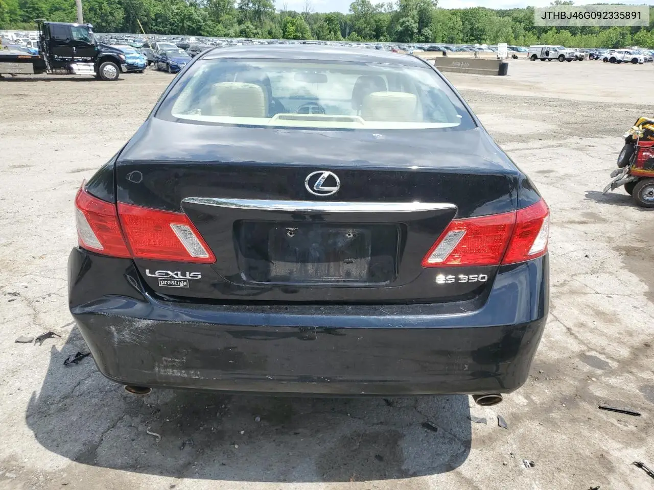 2009 Lexus Es 350 VIN: JTHBJ46G092335891 Lot: 63134865