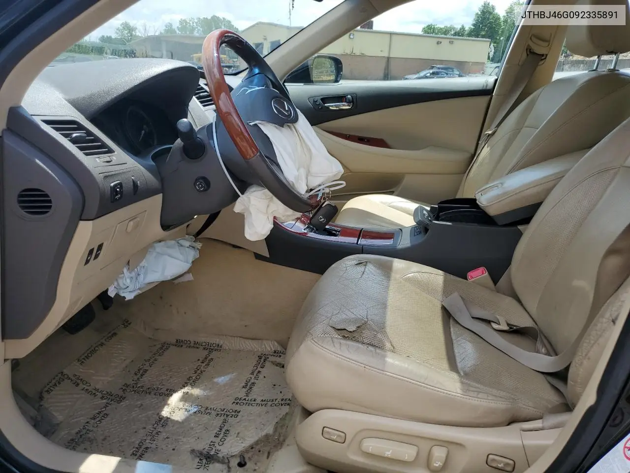 2009 Lexus Es 350 VIN: JTHBJ46G092335891 Lot: 63134865