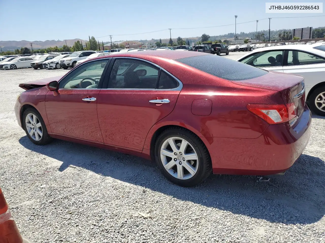 2009 Lexus Es 350 VIN: JTHBJ46G592286543 Lot: 65813555