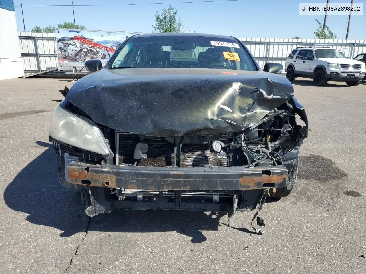 2010 Lexus Es 350 VIN: JTHBK1EG8A2393202 Lot: 56531275