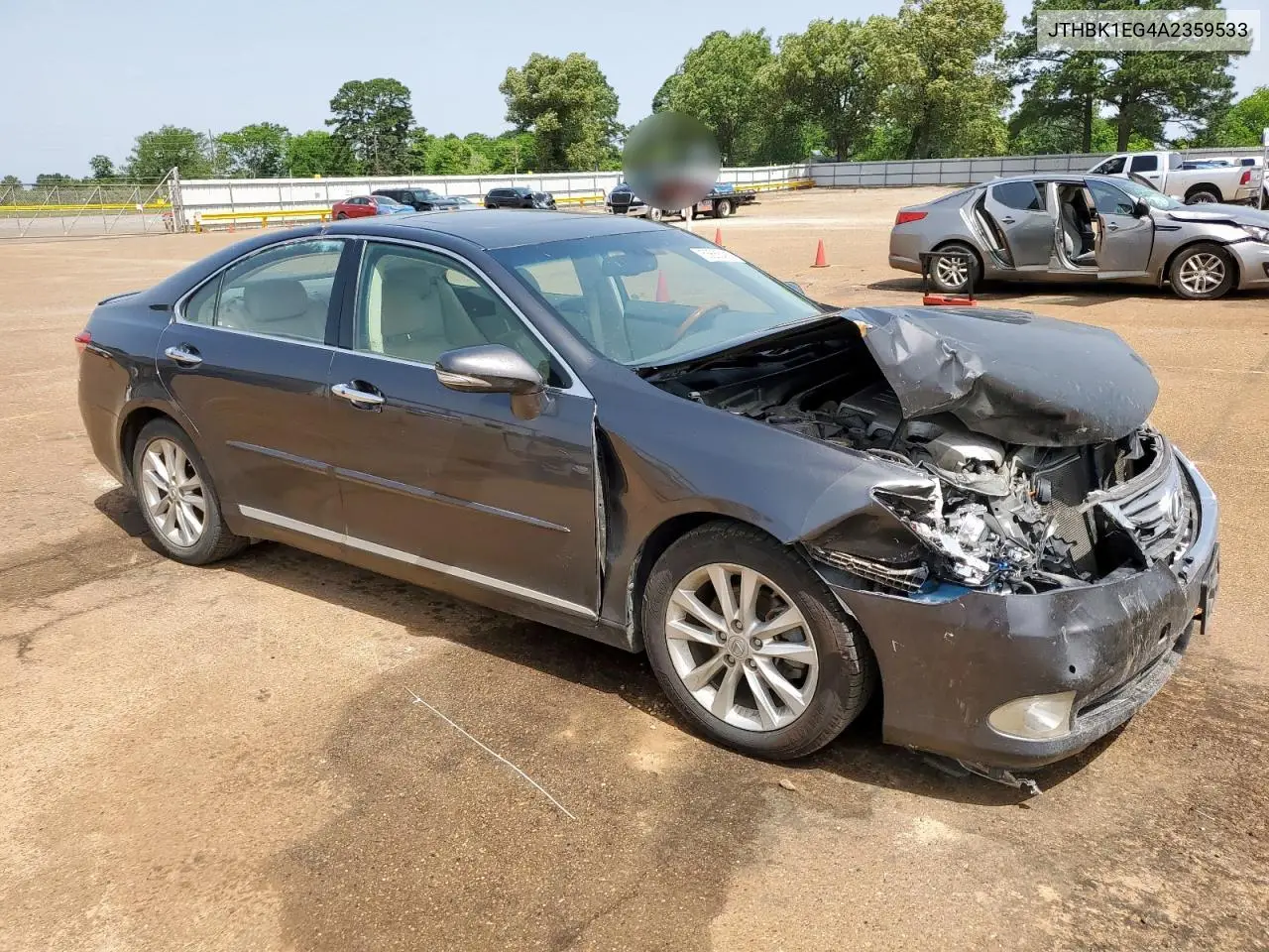 2010 Lexus Es 350 VIN: JTHBK1EG4A2359533 Lot: 56666435