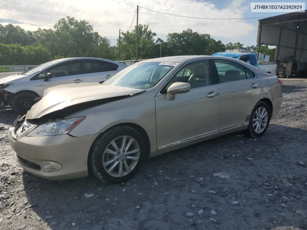 2010 Lexus Es 350 VIN: JTHBK1EG7A2392929 Lot: 56711225