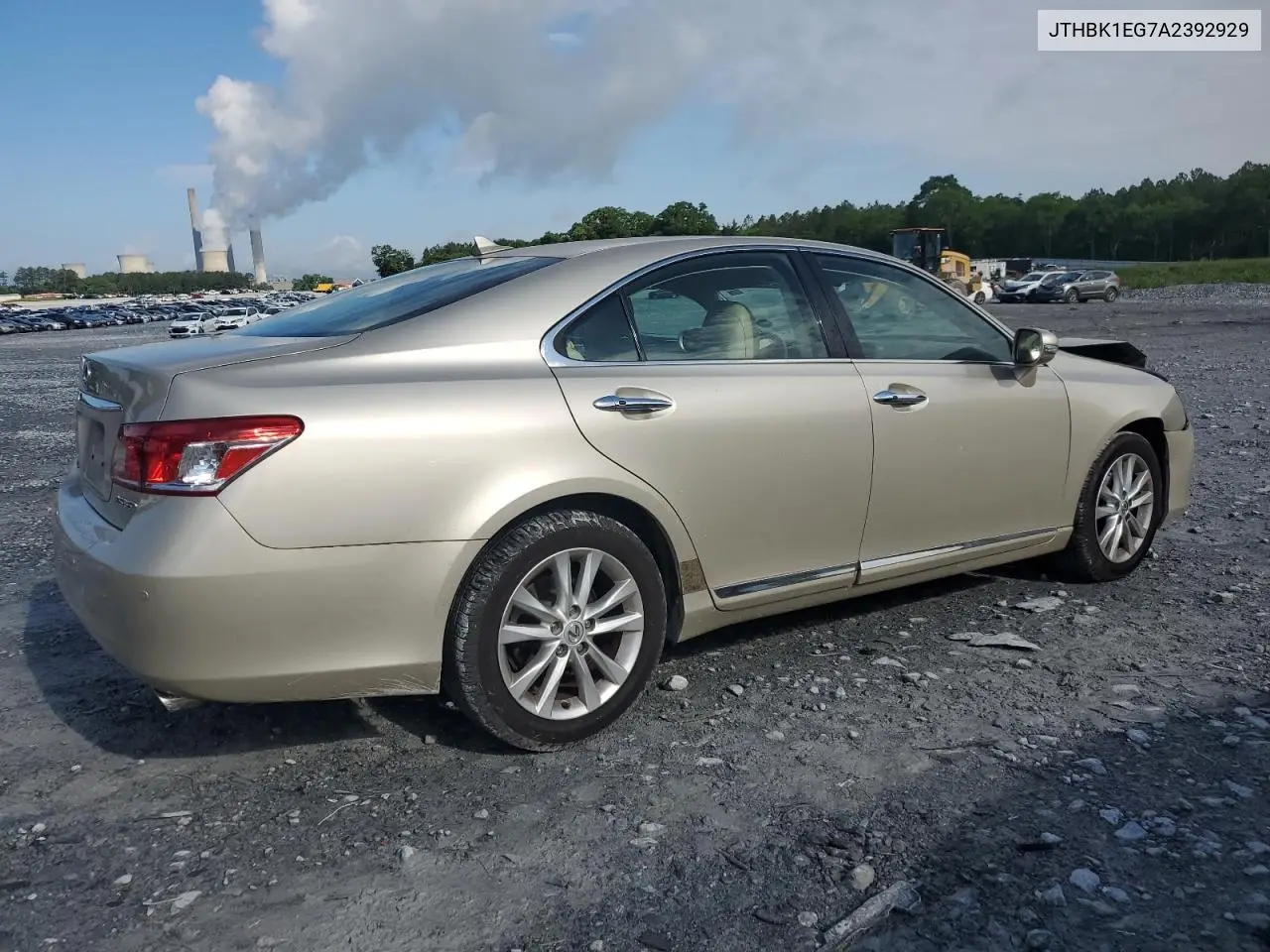 2010 Lexus Es 350 VIN: JTHBK1EG7A2392929 Lot: 56711225