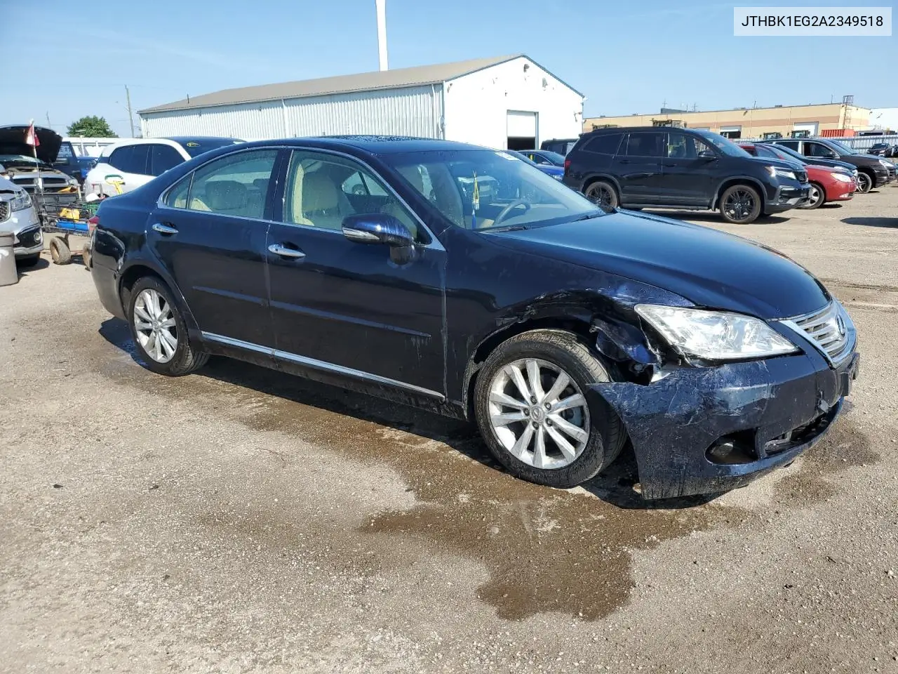 2010 Lexus Es 350 VIN: JTHBK1EG2A2349518 Lot: 62389735