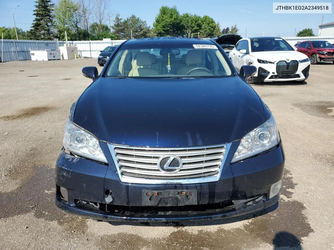 2010 Lexus Es 350 VIN: JTHBK1EG2A2349518 Lot: 62389735