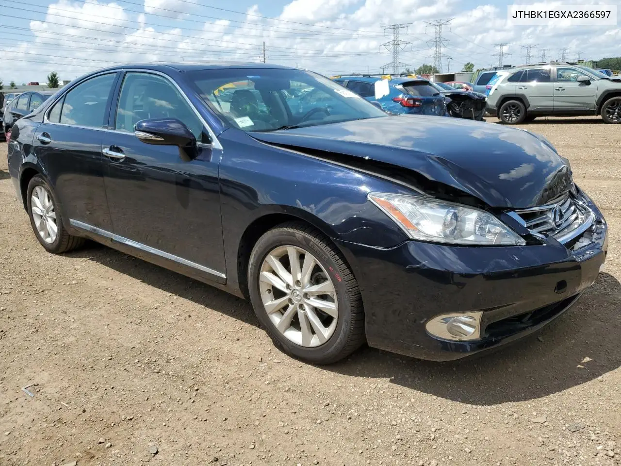 2010 Lexus Es 350 VIN: JTHBK1EGXA2366597 Lot: 62414125