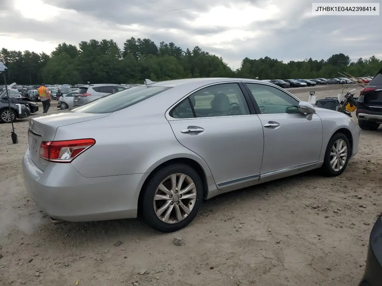 2010 Lexus Es 350 VIN: JTHBK1EG4A2398414 Lot: 62672135