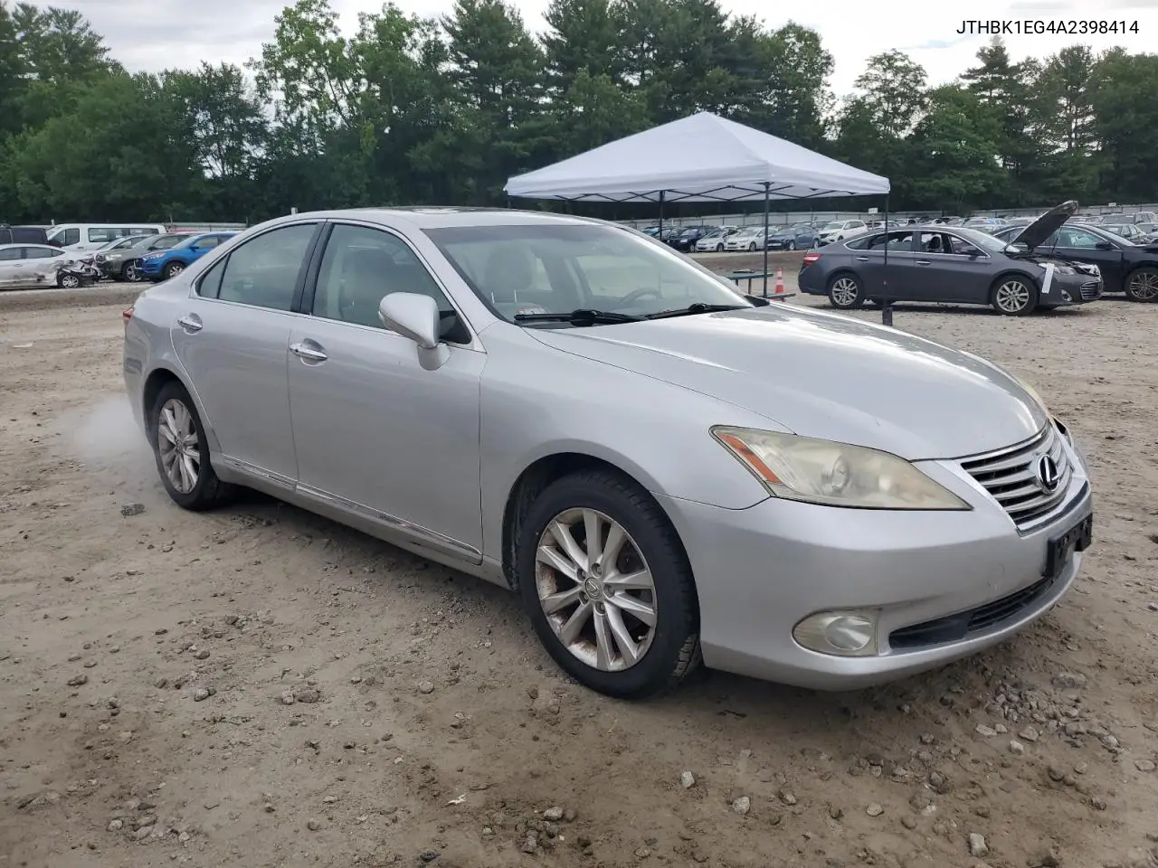 2010 Lexus Es 350 VIN: JTHBK1EG4A2398414 Lot: 62672135