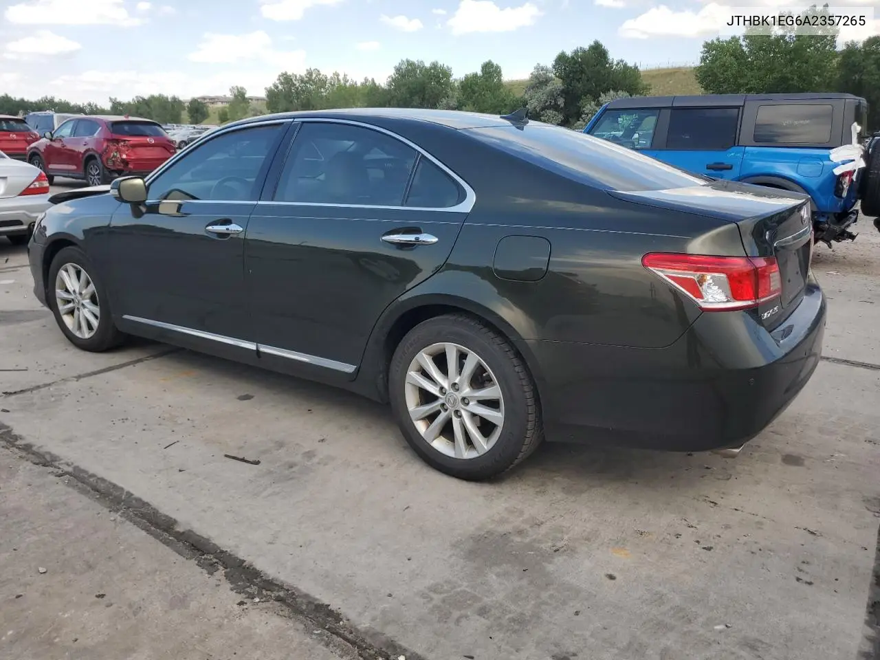 2010 Lexus Es 350 VIN: JTHBK1EG6A2357265 Lot: 62818265