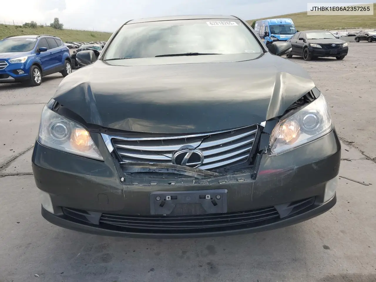 2010 Lexus Es 350 VIN: JTHBK1EG6A2357265 Lot: 62818265
