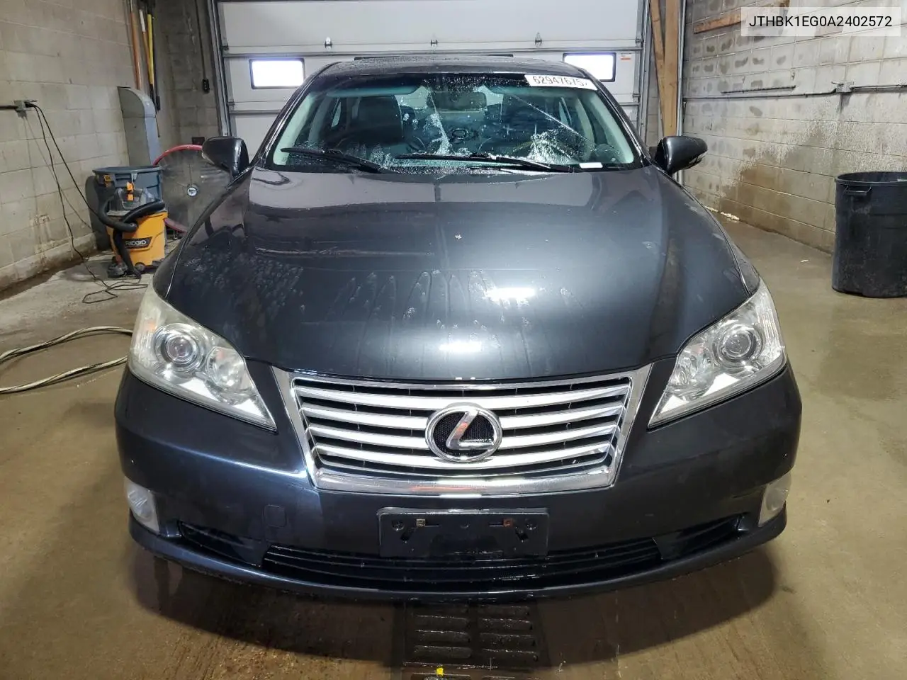 2010 Lexus Es 350 VIN: JTHBK1EG0A2402572 Lot: 62947675