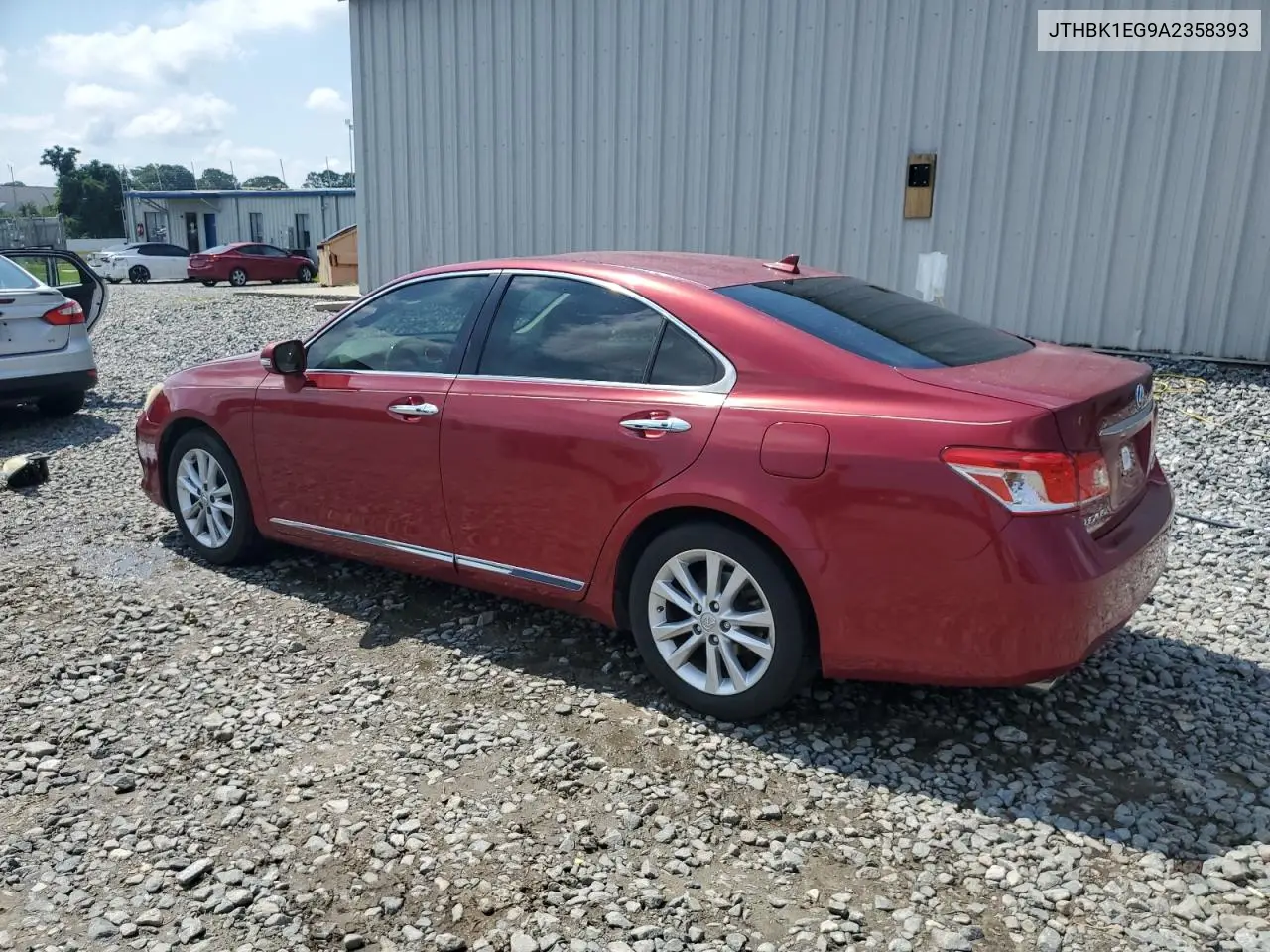 2010 Lexus Es 350 VIN: JTHBK1EG9A2358393 Lot: 63235695