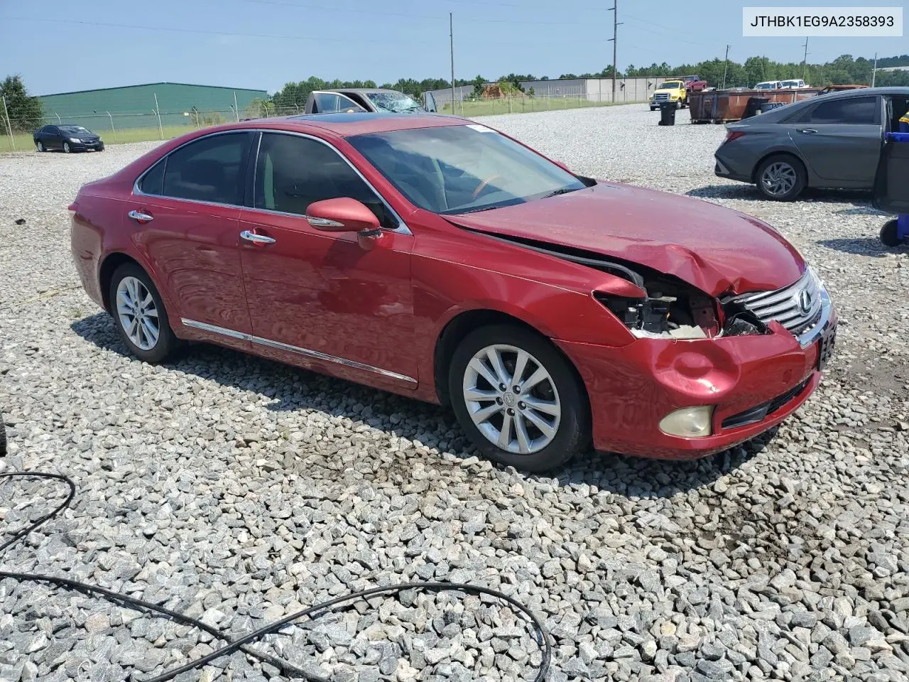 2010 Lexus Es 350 VIN: JTHBK1EG9A2358393 Lot: 63235695