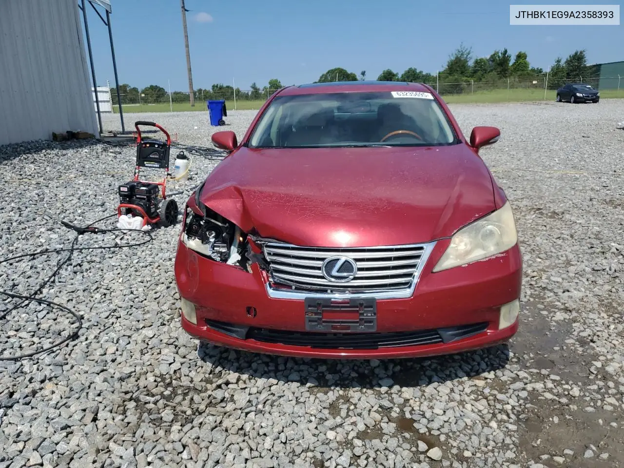 2010 Lexus Es 350 VIN: JTHBK1EG9A2358393 Lot: 63235695