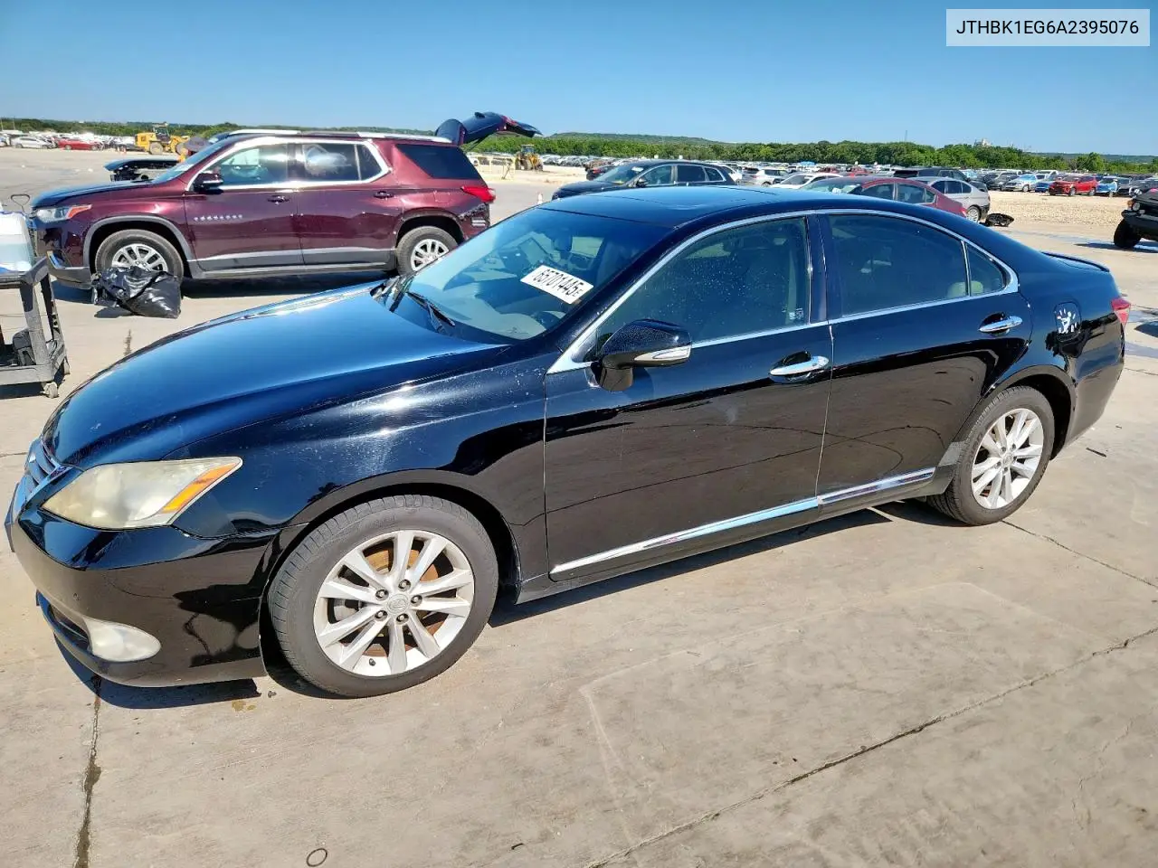 2010 Lexus Es 350 VIN: JTHBK1EG6A2395076 Lot: 65701445