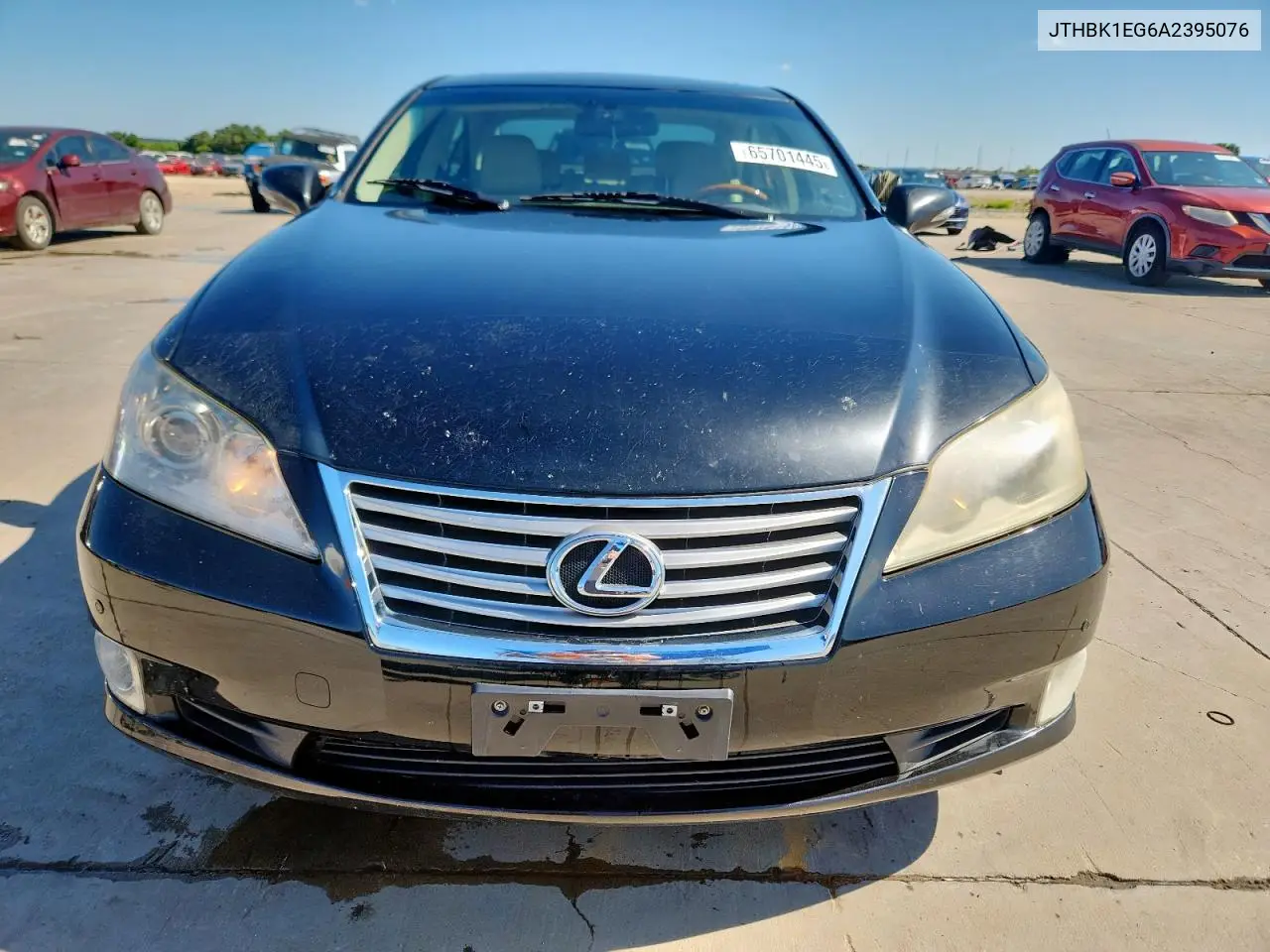 2010 Lexus Es 350 VIN: JTHBK1EG6A2395076 Lot: 65701445
