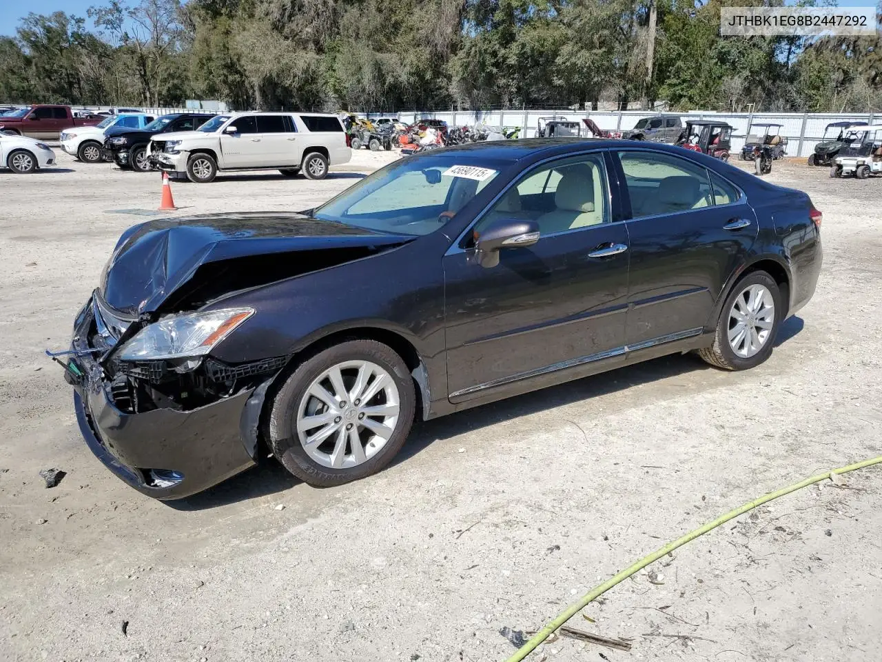 2011 Lexus Es 350 VIN: JTHBK1EG8B2447292 Lot: 45690115