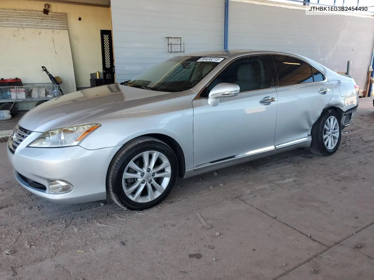 2011 Lexus Es 350 VIN: JTHBK1EG3B2454490 Lot: 56430215