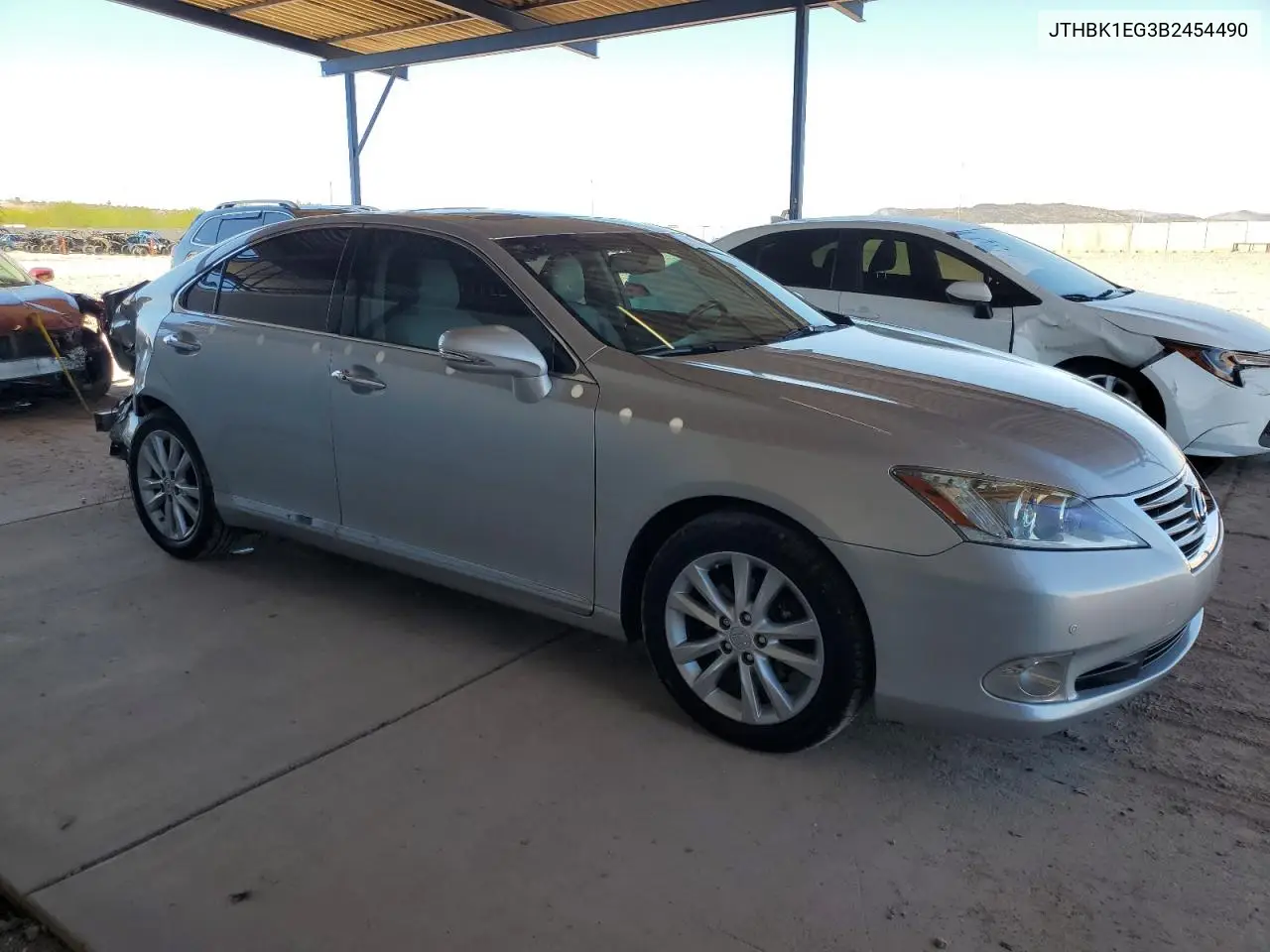 2011 Lexus Es 350 VIN: JTHBK1EG3B2454490 Lot: 56430215