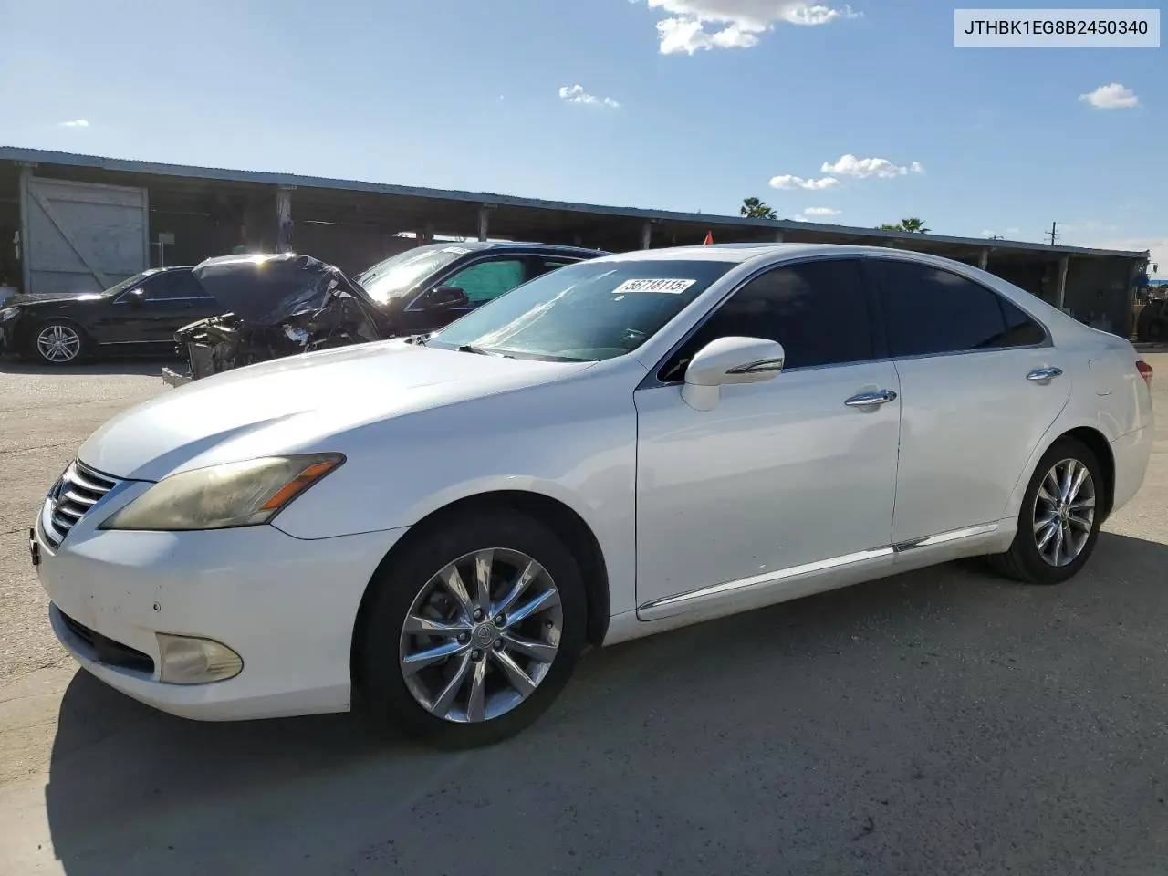 2011 Lexus Es 350 VIN: JTHBK1EG8B2450340 Lot: 56718115