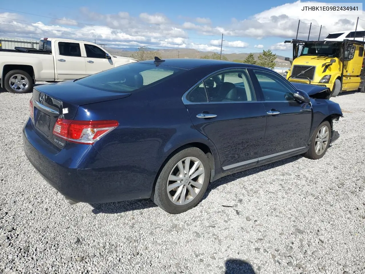 2011 Lexus Es 350 VIN: JTHBK1EG9B2434941 Lot: 56742905