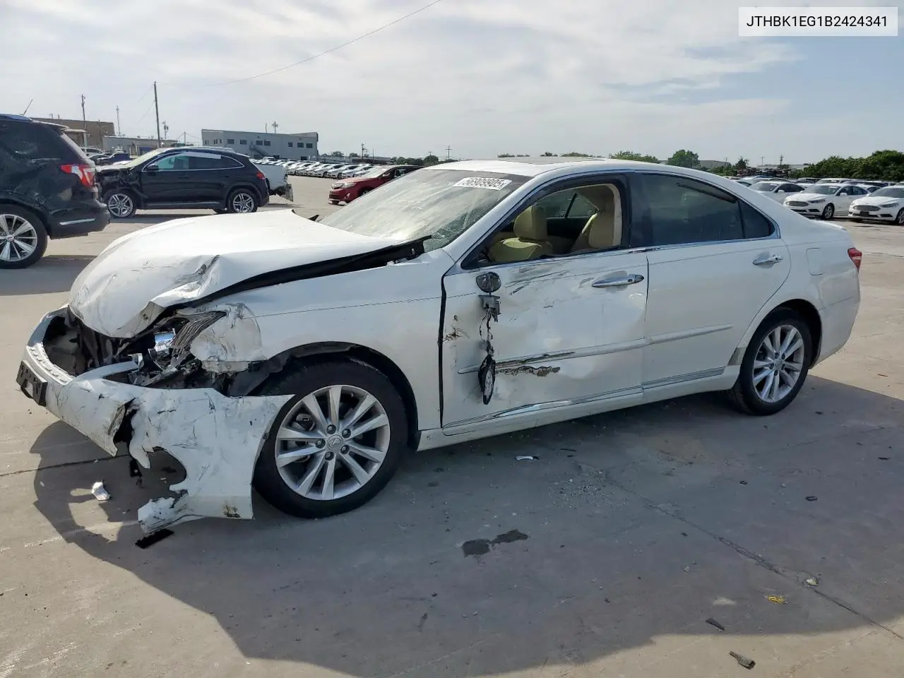 2011 Lexus Es 350 VIN: JTHBK1EG1B2424341 Lot: 56909905