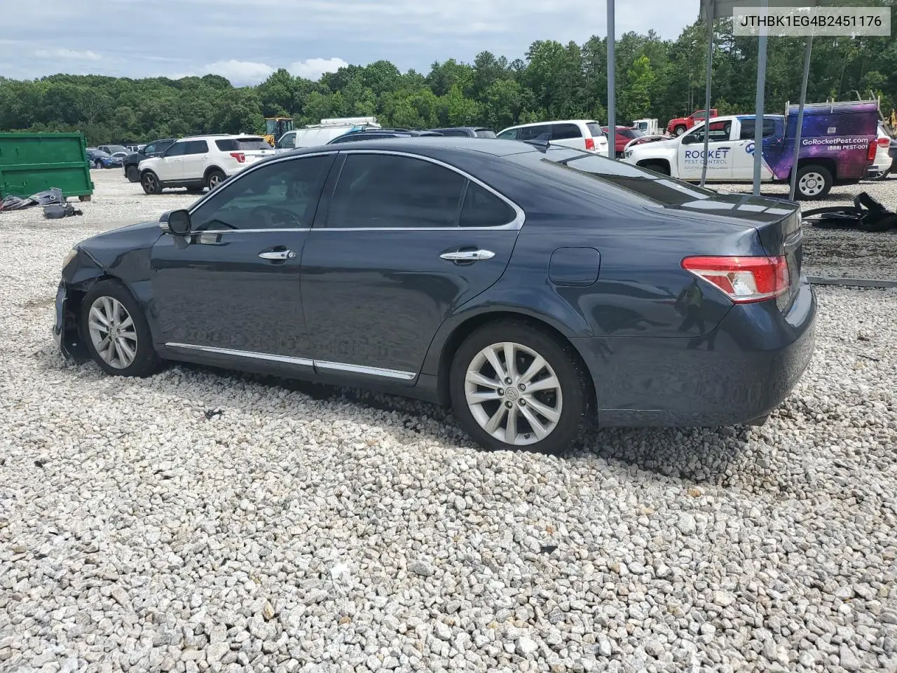2011 Lexus Es 350 VIN: JTHBK1EG4B2451176 Lot: 60372775