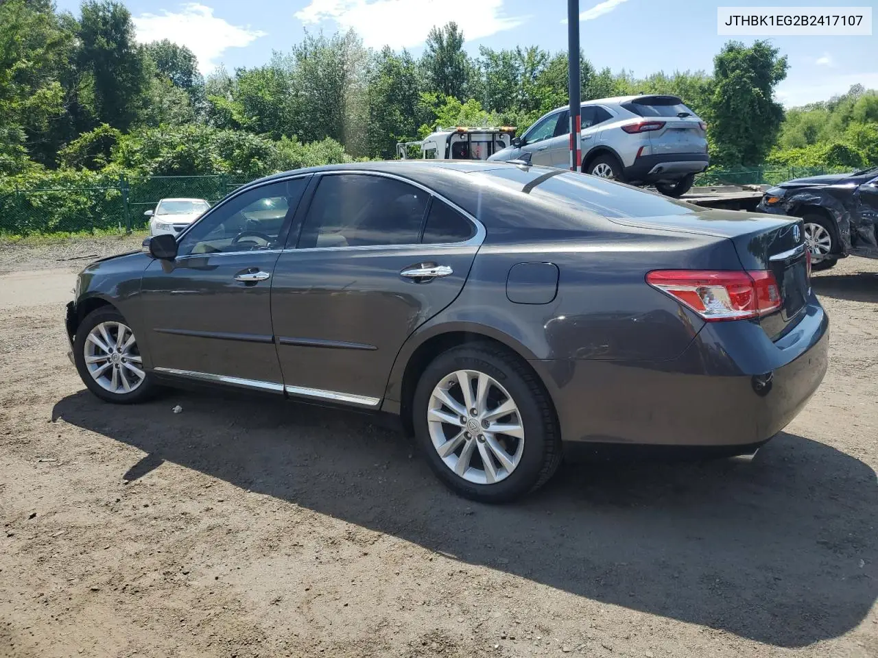 2011 Lexus Es 350 VIN: JTHBK1EG2B2417107 Lot: 62387805