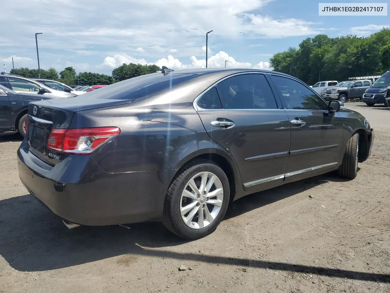 2011 Lexus Es 350 VIN: JTHBK1EG2B2417107 Lot: 62387805