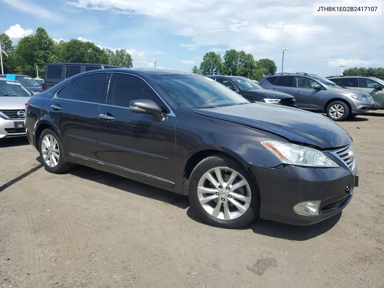 2011 Lexus Es 350 VIN: JTHBK1EG2B2417107 Lot: 62387805
