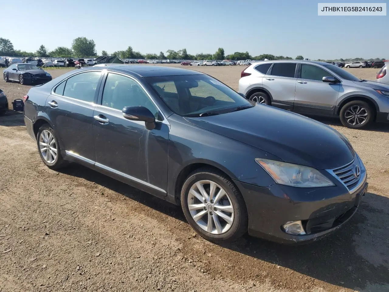 2011 Lexus Es 350 VIN: JTHBK1EG5B2416243 Lot: 62558385