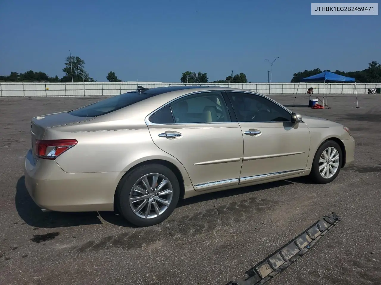 2011 Lexus Es 350 VIN: JTHBK1EG2B2459471 Lot: 62698565