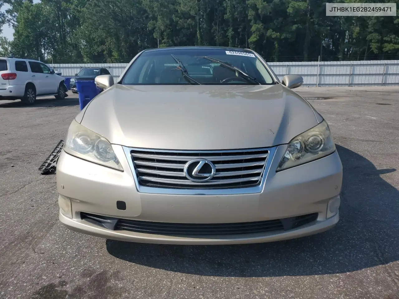 2011 Lexus Es 350 VIN: JTHBK1EG2B2459471 Lot: 62698565