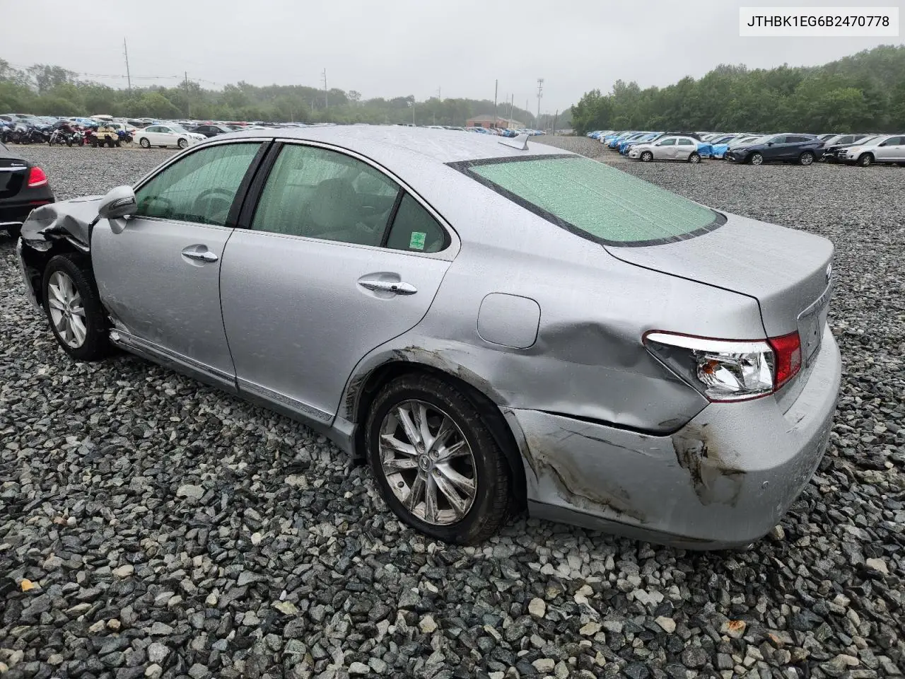 2011 Lexus Es 350 VIN: JTHBK1EG6B2470778 Lot: 63034755