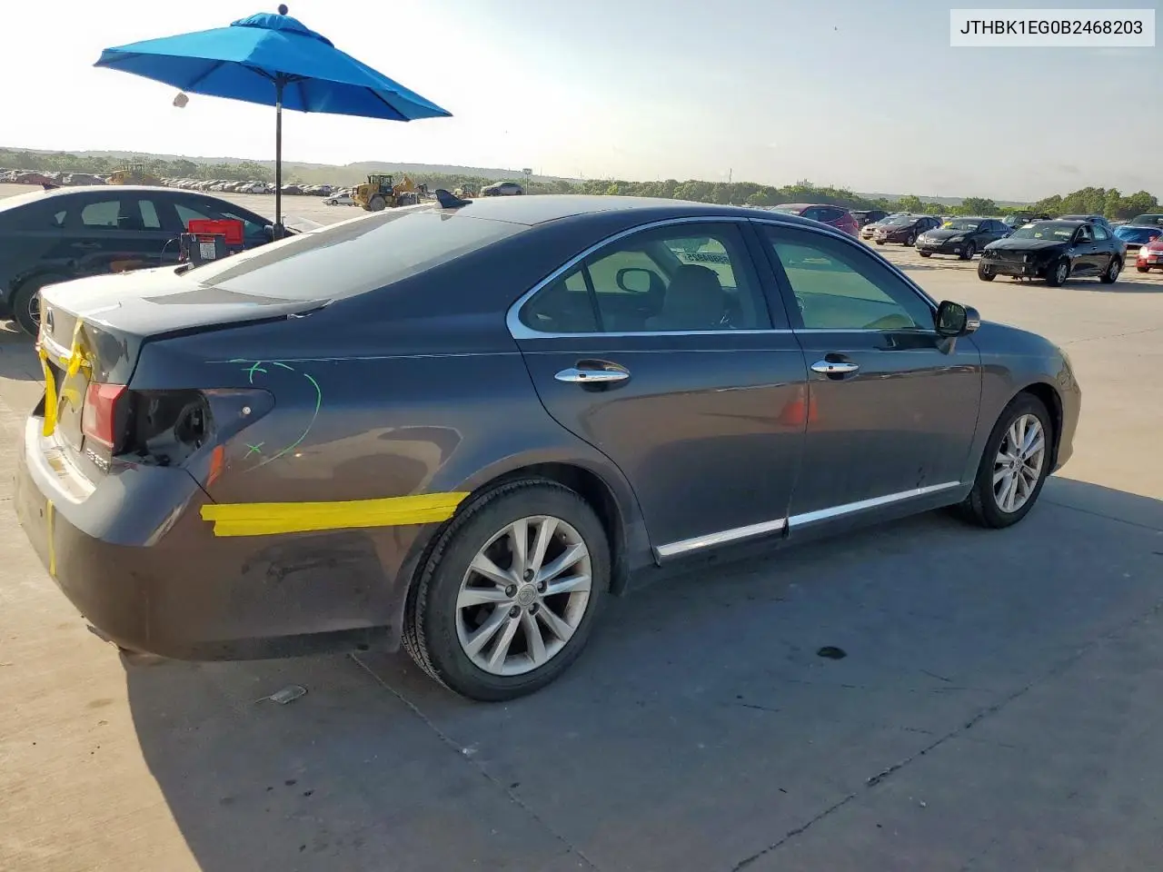 2011 Lexus Es 350 VIN: JTHBK1EG0B2468203 Lot: 65804925