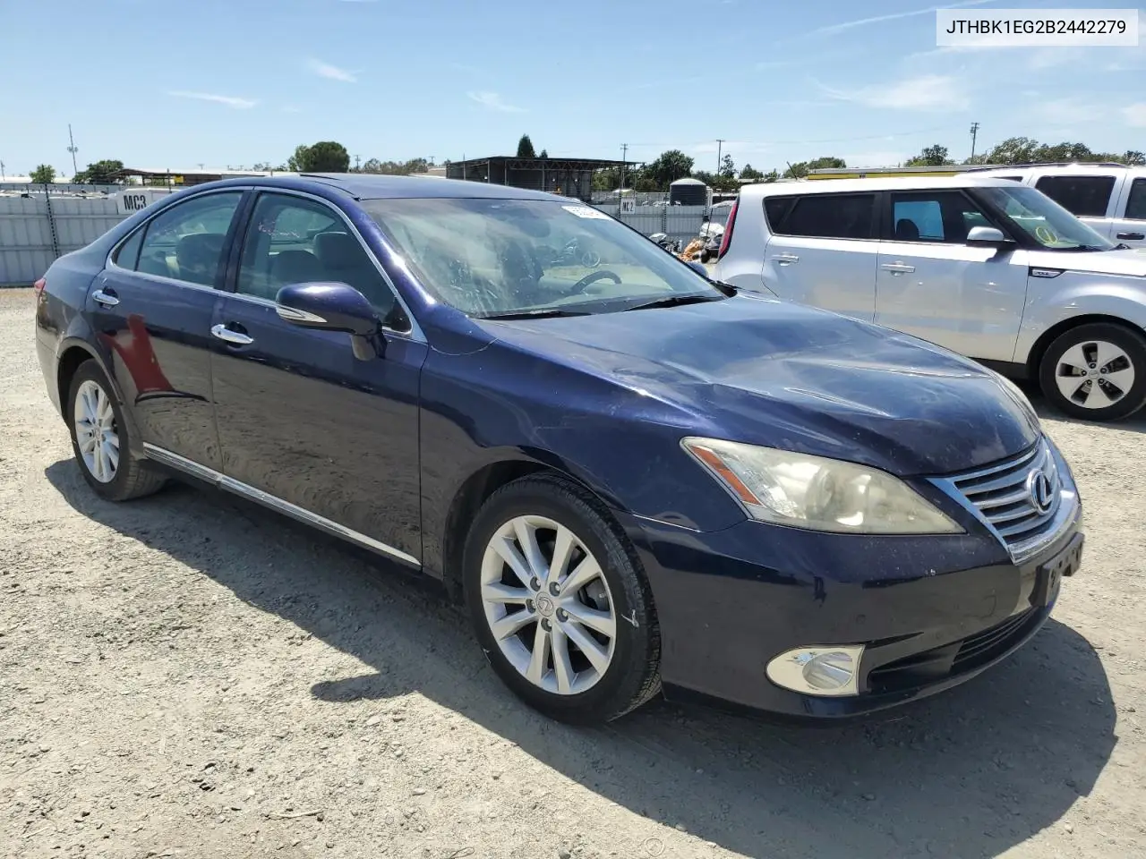 2011 Lexus Es 350 VIN: JTHBK1EG2B2442279 Lot: 66224945