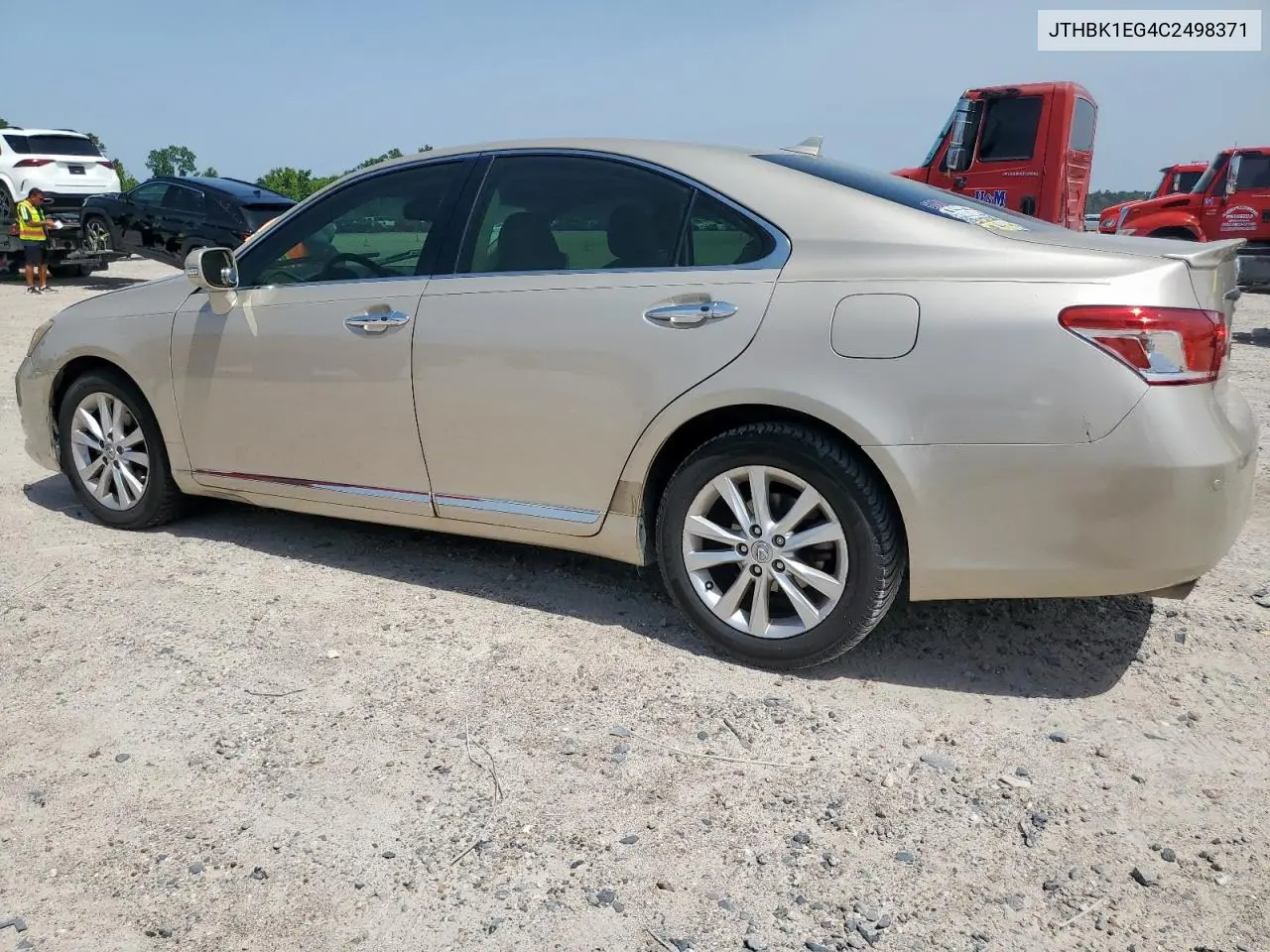 2012 Lexus Es 350 VIN: JTHBK1EG4C2498371 Lot: 55929315